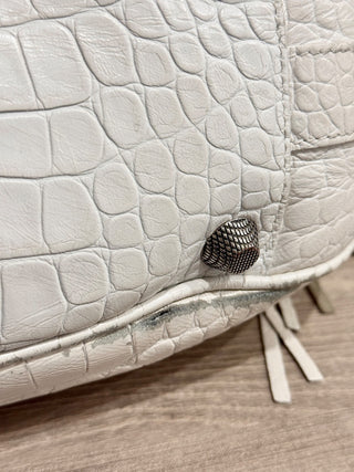 Balenciaga la cagole leather studded bag