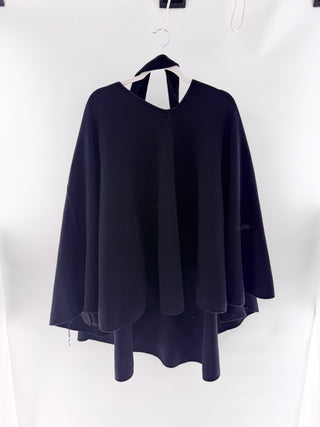 Saint Laurent wool and cashmere cape, M