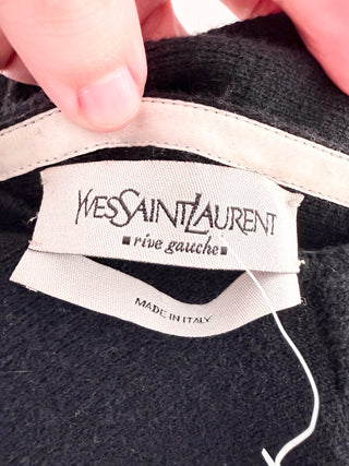 Saint Laurent wool and cashmere cape, M