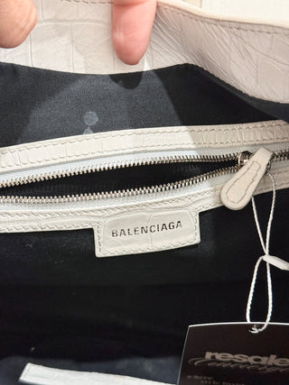 Balenciaga la cagole leather studded bag