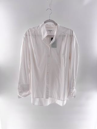 Frame cotton oversized button down shirt, L
