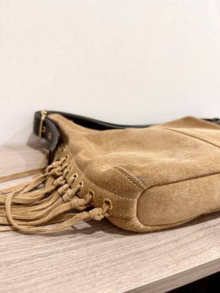 Coach suede fringe shoulder bag brooklyn 39