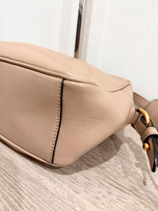 Prada leather camera bag long strap