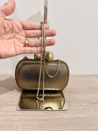 Diane von Furstenberg small clutch with chain strap