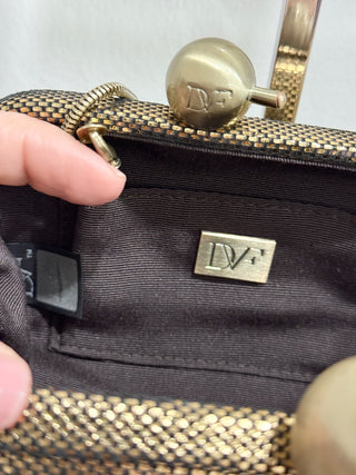 Diane von Furstenberg small clutch with chain strap