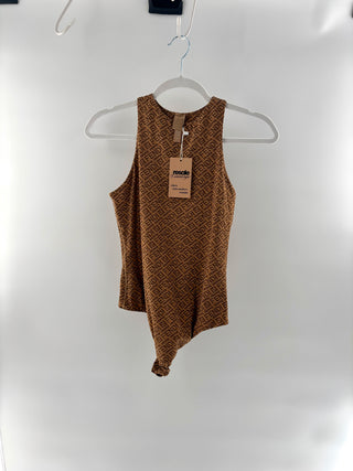 Fendi x Skims logo high neck bodysuit, M