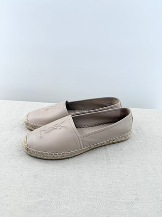Saint Laurent leather espadrilles, 38.5