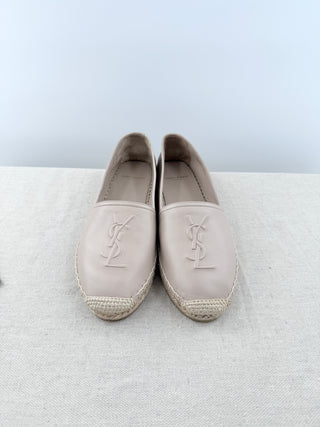 Saint Laurent leather espadrilles, 38.5