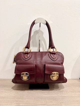 Marc Jacobs blake satchel leather bag