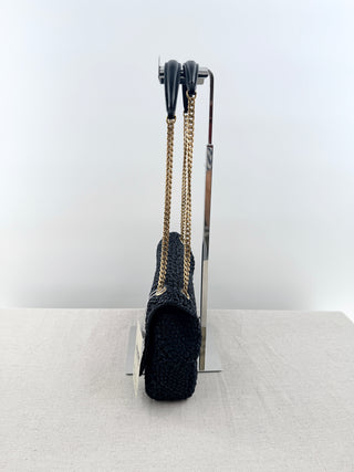 Saint Laurent medium jamie raffia shoulder bag