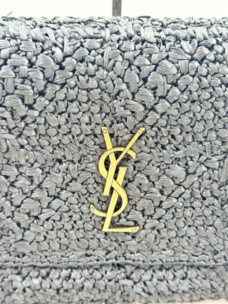 Saint Laurent medium jamie raffia shoulder bag