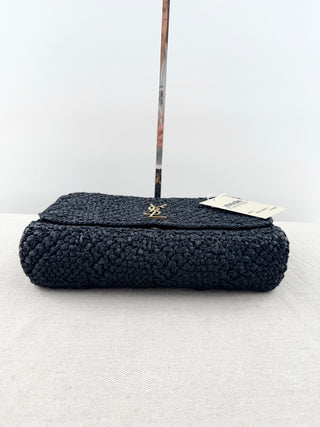 Saint Laurent medium jamie raffia shoulder bag