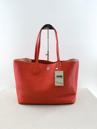 Tory Burch large leather tote bag