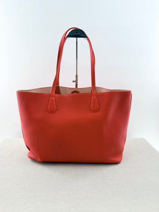 Tory Burch large leather tote bag