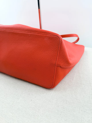 Tory Burch large leather tote bag