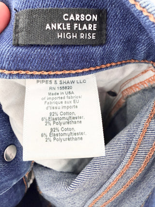 Veronica Beard crop jeans baby bootcut, 28