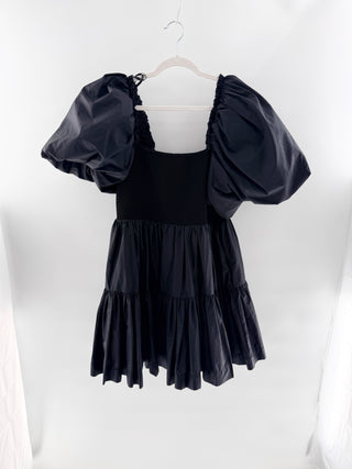 Aje bubble smocked mini dress, AUS 14 / US 10