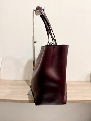 Jimmy Choo diamond medium leather tote bag