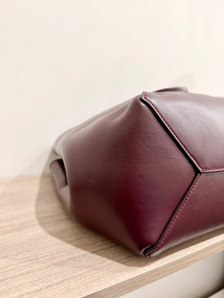 Jimmy Choo diamond medium leather tote bag