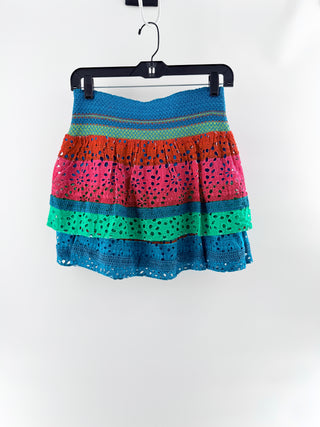 Alice & Olivia ruffle mini skirt, 6
