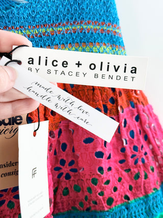Alice & Olivia ruffle mini skirt, 6