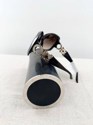 Bvlgari 8103 B sunglasses with temple crystals