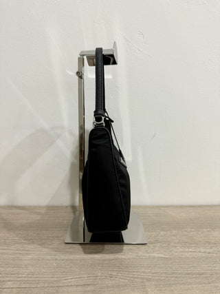 Prada Re-Edition 2005 Re-Nylon and Saffiano Black Mini Shoulder Handbag