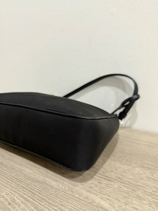 Prada Re-Edition 2005 Re-Nylon and Saffiano Black Mini Shoulder Handbag