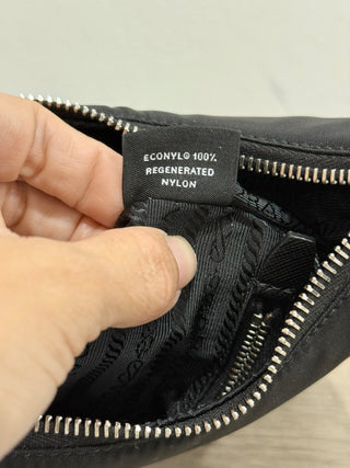 Prada Re-Edition 2005 Re-Nylon and Saffiano Black Mini Shoulder Handbag