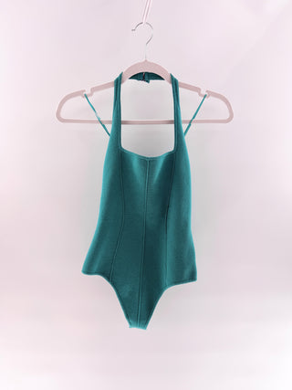 Fleur du mal knit bodysuit, XS
