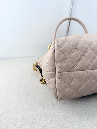 Marc Jacobs quilted leather bag