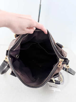 Louis Vuitton canvas monogram idylle elegie tote bag