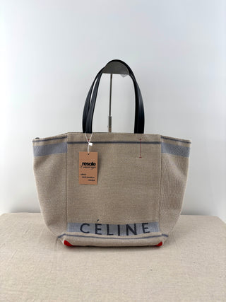 Celine canvas phantom cabas tote bag