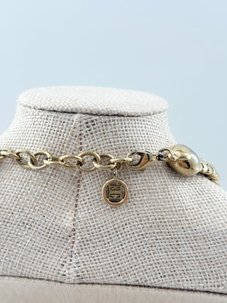 Givenchy gold plated vintage necklace