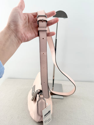 Marc by Marc Jacobs Natasha Leather Crossbody Bag Light Pink