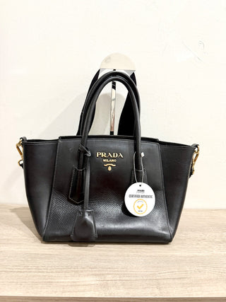 Prada leather medium size bag