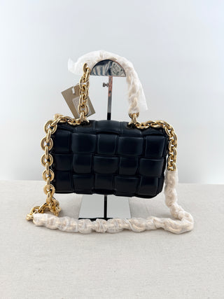 Bottega Veneta padded chain cassette bag