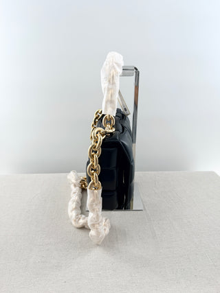 Bottega Veneta padded chain cassette bag