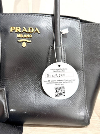 Prada leather medium size bag