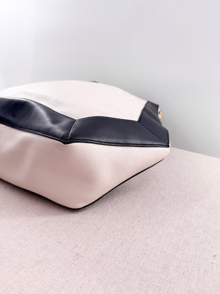 Jonathan Adler leather duchess tote bag