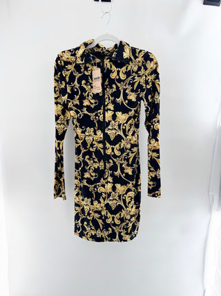 Alice & Olivia pattern print mini dress jersey, 4