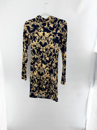 Alice & Olivia pattern print mini dress jersey, 4