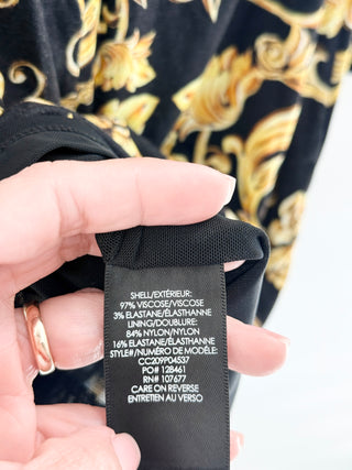 Alice & Olivia pattern print mini dress jersey, 4