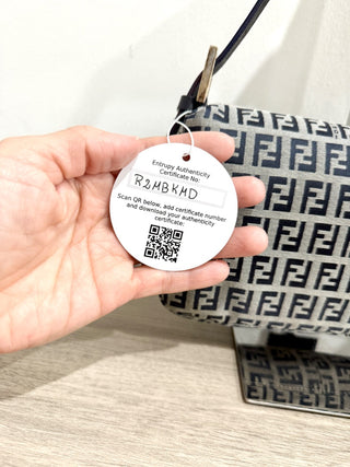 Fendi zuccino baguette bag