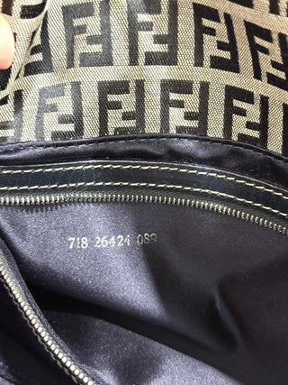 Fendi zuccino baguette bag