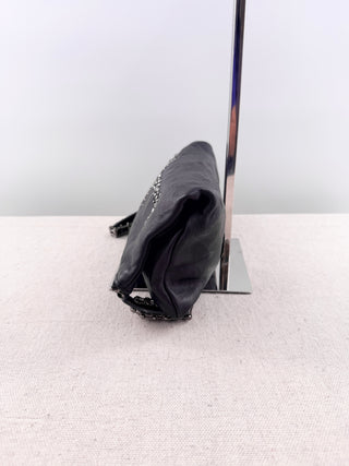 Thomas Wylde leather clutch bag with embellished scorpion design
