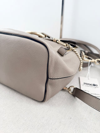 Chloe faye backpack leather and suede bag