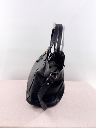 Sezane Sacha leather satchel bag