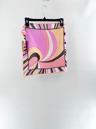 Emilio Pucci small square scarf 100% cotton
