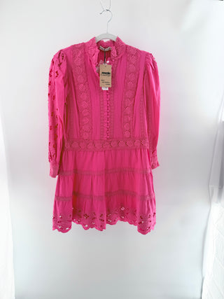 Alice & Olivia eyelet mini dress, 4